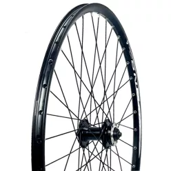 Kerékpár Kerék Első 26" Disc Fekete