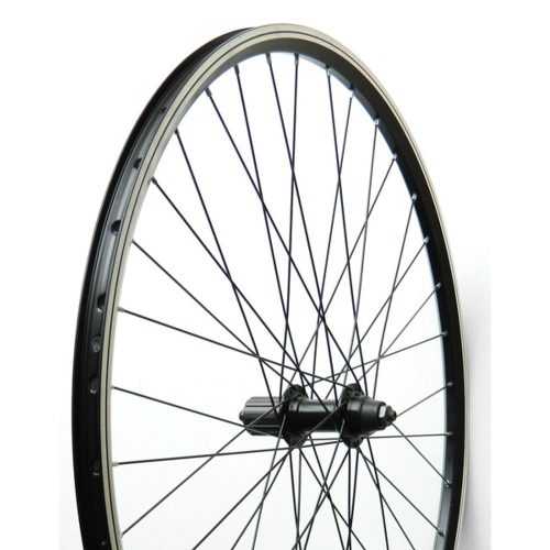 Kerékpár Kerék Hátsó 700C Kazettás Fekete