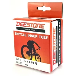   Kerékpár Belső Gumi Deestone 16 x 1,5-1,75 Autó Szelep = Motor, Schrader, AV, SV