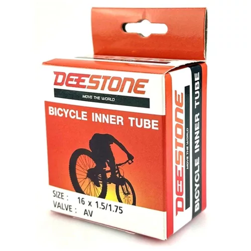 Kerékpár Belső Gumi Deestone 16 x 1,5-1,75 Autó Szelep = Motor, Schrader, AV, SV