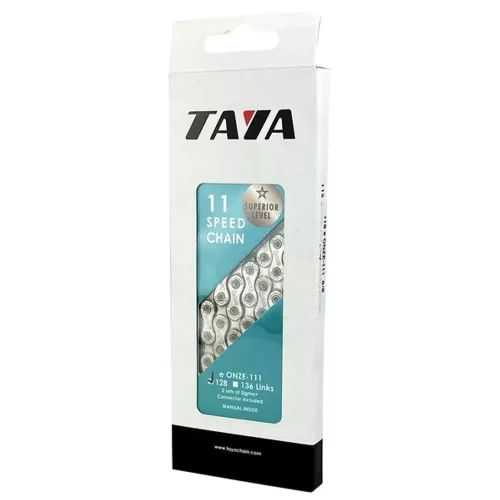 Lánc Kerékpárra Taya 11S Ezüst 128L E-Bike