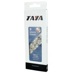 Lánc Kerékpárra Taya 9 Seb Ez/Szürke 116L