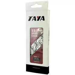 Lánc Kerékpárra Taya 11S Ezüst/Szürk 120L
