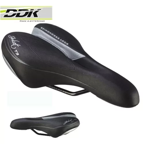 Nyereg Kerékpárra DDK D3166 T3 Eden Fekete