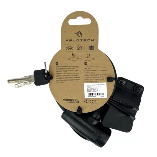 Kerékpár Lakat Velotech 8X1000Mm Füstszínű