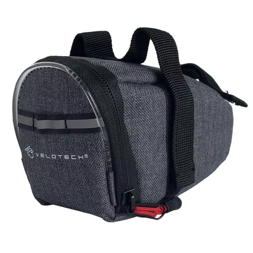 Velotech Kerékpáros Nyeregtáska Világítós