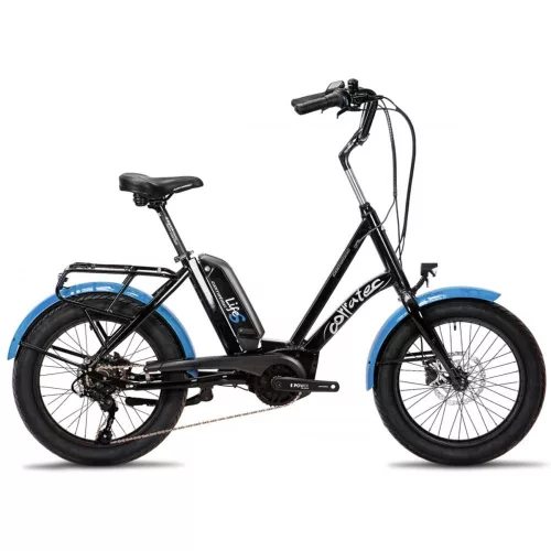 Corratec Life S Ap5 Rd 8 Speed Elektromos Kerékpár, Fekete-Kék, Láncváltó