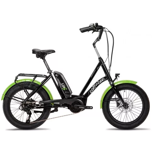 Corratec Life S Ap5 Rd 8 Speed Elektromos Kerékpár, Fekete-Zöld, Láncváltó