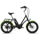 Corratec Life S Ap5 Rd 8 Speed Elektromos Kerékpár, Fekete-Zöld, Láncváltó