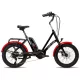 E-Bike Corratec Life S Ap5 Rd 8 Speed, Fekete-Piros, Láncváltós
