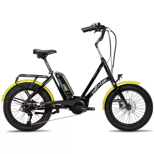 Corratec Life S Ap5 8S Elektromos Rásegítésű Kerékpár, Fekete-Sárga, Láncváltó