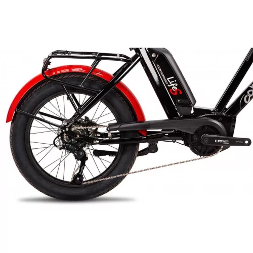 Corratec Life S Ap5 Rd 8 Speed Elektromos Kerékpár, Fehér-Kék, Láncváltó