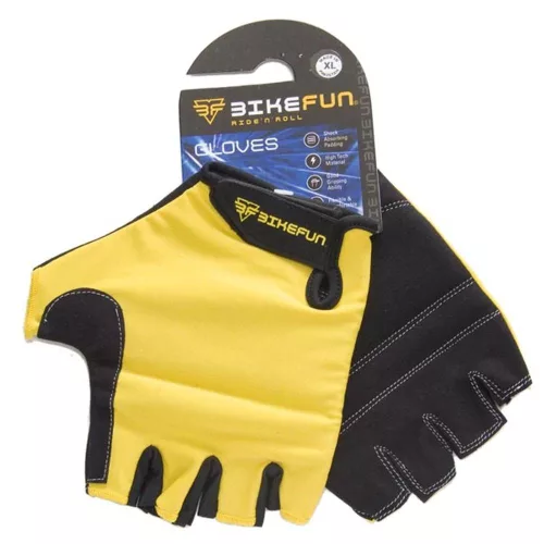 Kerékpáros Kesztyű Bikefun Rövid Basic