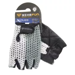 Kerékpáros Kesztyű Bikefun Rövid Kötött