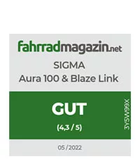 Lámpa Kerékpárra Sigma Aura 100 + Blaze Link Usb Szett