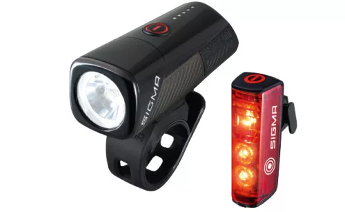 Lámpa Kerékpárra Sigma Buster 400 + Blaze Usb Szett Szilikonpántos
