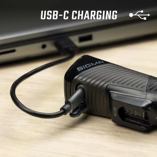 Lámpa Kerékpárra Sigma Buster 800 HL Sisakkonzollal Usb