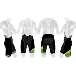   Kerékpáros Nadrág Merida Cx Design Rövid Fekete/Zöld - Kantáros (Cx Design)