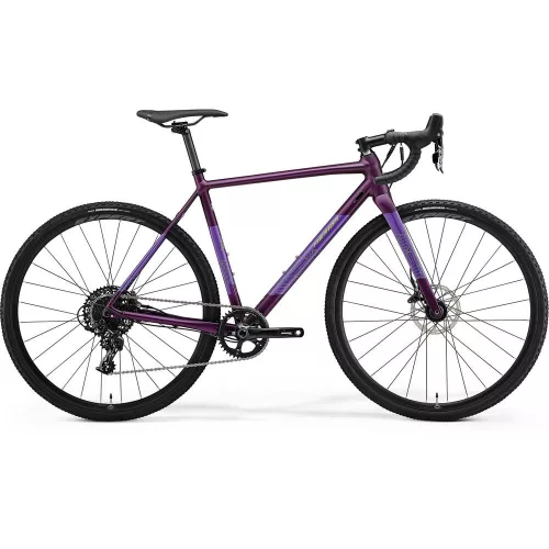 Merida Kerékpár 2021 Mission Cx 600 Matt Sötétlila(Ezüst-Zöld)