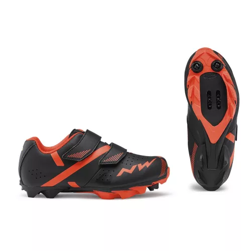Kerékpáros Cipő Northwave Mtb Hammer 2 Junior Fluo Sárga/Fekete
