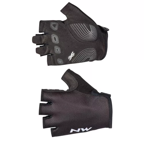 Kerékpáros Kesztyű Northwave Active Fekete/Világoskék