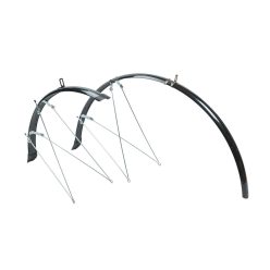   Kerékpár Sárvédő Bikefun Road aluplastic fekete 36 mm, 700C