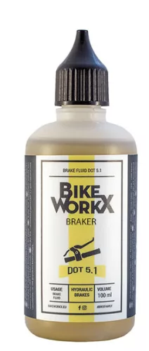 Kerékpár Fékfolyadék Bikeworkx Brakestar Dot 5.1 100ml
