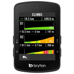   Kerékpár Computer Bryton Rider S510 T GPS szett Hrm/Cad/Spd