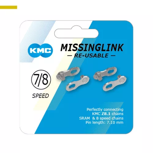 Kmc Missinglink Patentszem Kerékpárra 3/32" 8 Speed Cl571R