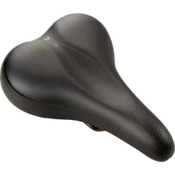   Nyereg Kerékpárra Bikefun Como Comfort Trekking Unisex Fekete