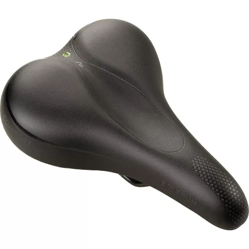 Nyereg Kerékpárra Bikefun Como Comfort Trekking Unisex Fekete