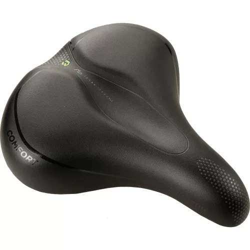 Nyereg Kerékpárra Bikefun Varese Comfort Trekking Lady Fekete Női