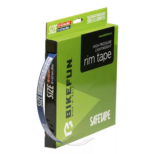 Felniszalag Kerékpárba Bikefun Safetape Öntapadós 14Mmx45M Kék (14-622)