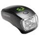 Lámpa Kerékpárra Bikefun Lucid Elemes Első 5 Fehér Led, 2 Funkció, Fekete