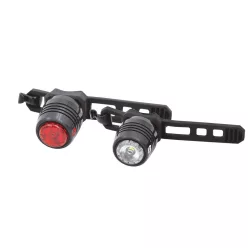 Lámpa Kerékpárra Bikefun Knob III Usb Alu Szett