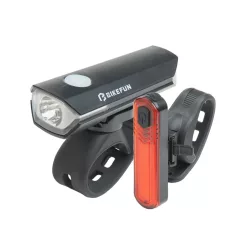 Lámpa Kerékpárra Bikefun Stone 200 Usb Szett