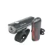 Lámpa Kerékpárra Bikefun Stone 550 Usb Szett