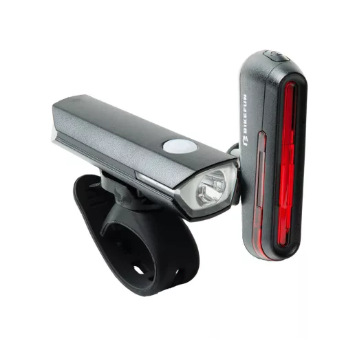 Lámpa Kerékpárra Bikefun Stone 550 Usb Szett