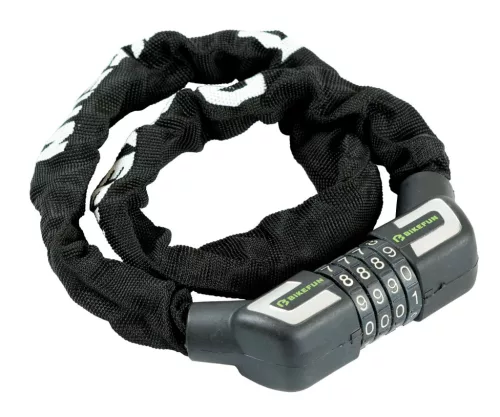 Kerékpár Lakat Bikefun Citychain Code4 lánc 6x860mm Számzáras