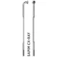 Küllő Sapim Cx-Ray Inox 14G J-Bend Fekete + Polyax Alu 14G 14Mm Fekete