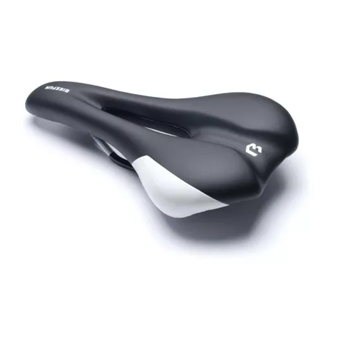 Nyereg Kerékpárra Bikefun Cortina Fekete/Fehér