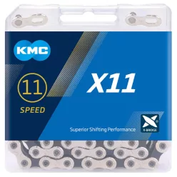   Lánc Kerékpárra Kmc X11 11speed 1/2 x 11/128 118L Ezüst/Fekete