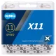 Lánc Kerékpárra Kmc X11 11speed 1/2 x 11/128 118L Ezüst/Fekete