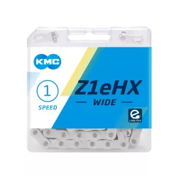 Lánc Kerékpárra Kmc 1/2x1/8 112L Ezüst Agyváltóhoz
