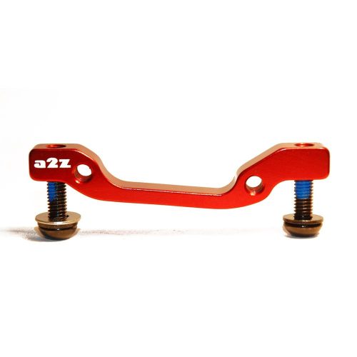 A2Z Is->Pm 160 Tárcsafék Adapter Kerékpárra Piros, Első 6" (160Mm) Is