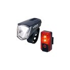 Világitás Vdo M60 Eco Light Lámpa Szett Kerékpárra 60 Lux