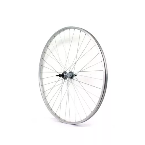 Kerékpár Kerék Hátsó 26" Mtb Ber Szimpl + Acél Agy Menetes Mtb