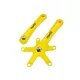 Csepel Teta Hajtókar Kerékpárra 165mm Bcd: 130mm Festett