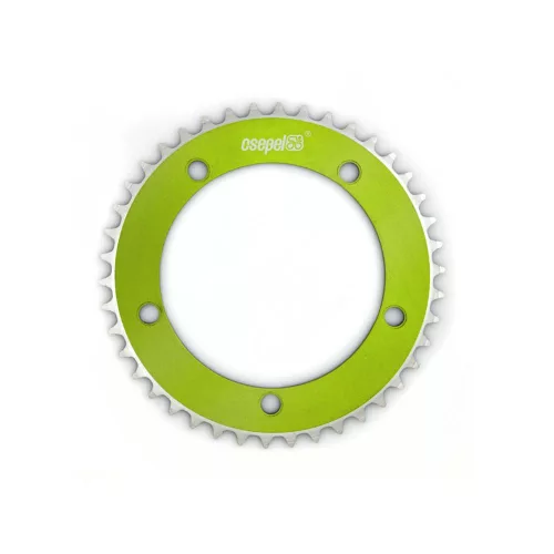 Csepel Teta Hajtótárcsa Kerékpárra Alu 1/8" Bcd:130mm Festett 42T