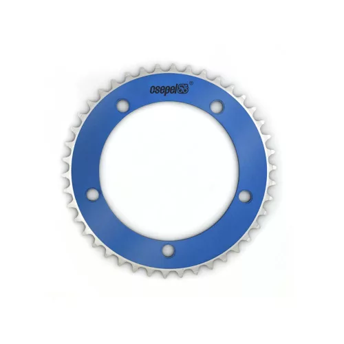 Csepel Teta Hajtótárcsa Kerékpárra Alu 1/8" Bcd:130mm Festett 44T